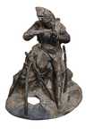 Estatueta de soldado napoleónico (peça única. sec. XIX))