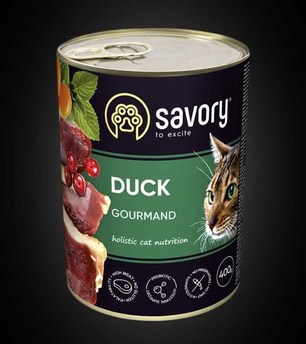 Savory Cat Gourmand Duck 400гр