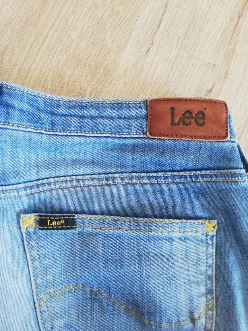 Spodnie jeansy Lee