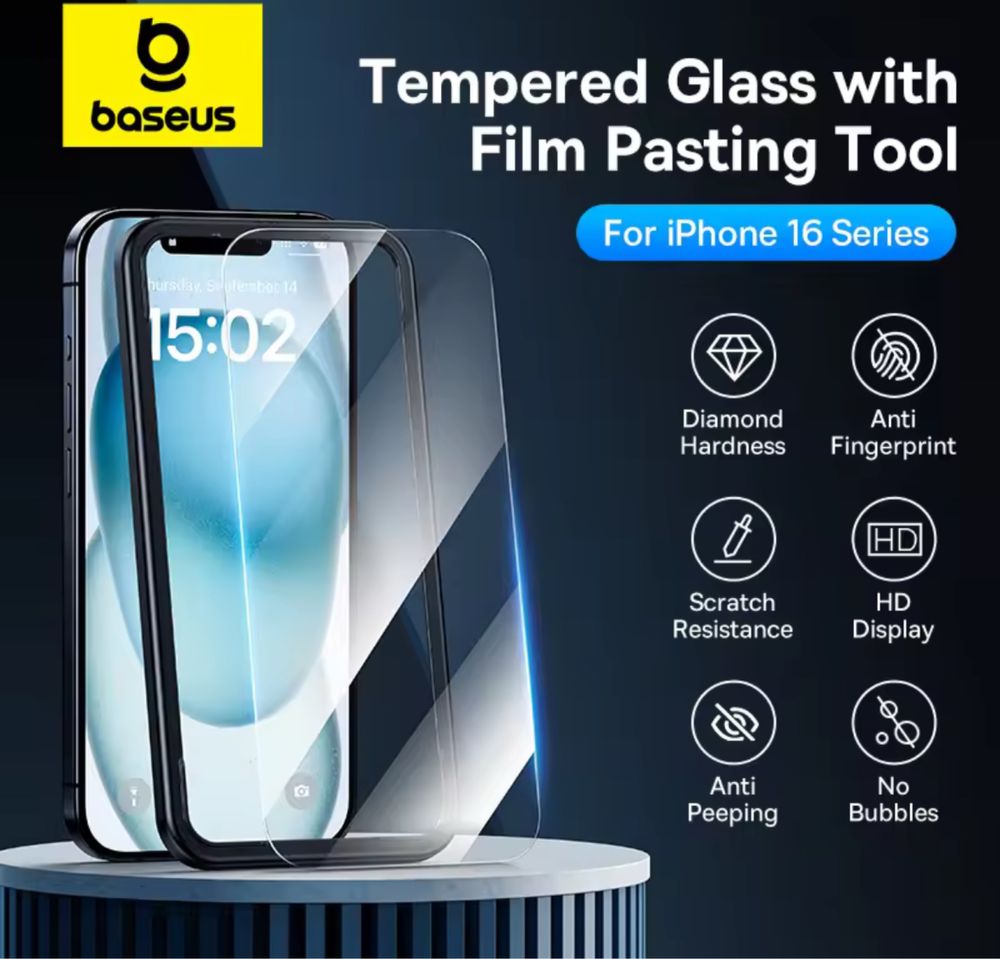Pelicula/vidro Ecrâ IPhone 16 Pro Max
