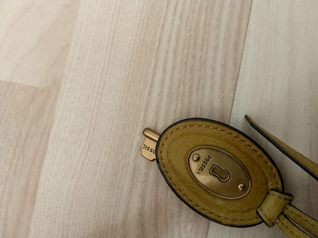 Fossil torebka vintage skóra bydlęca retro