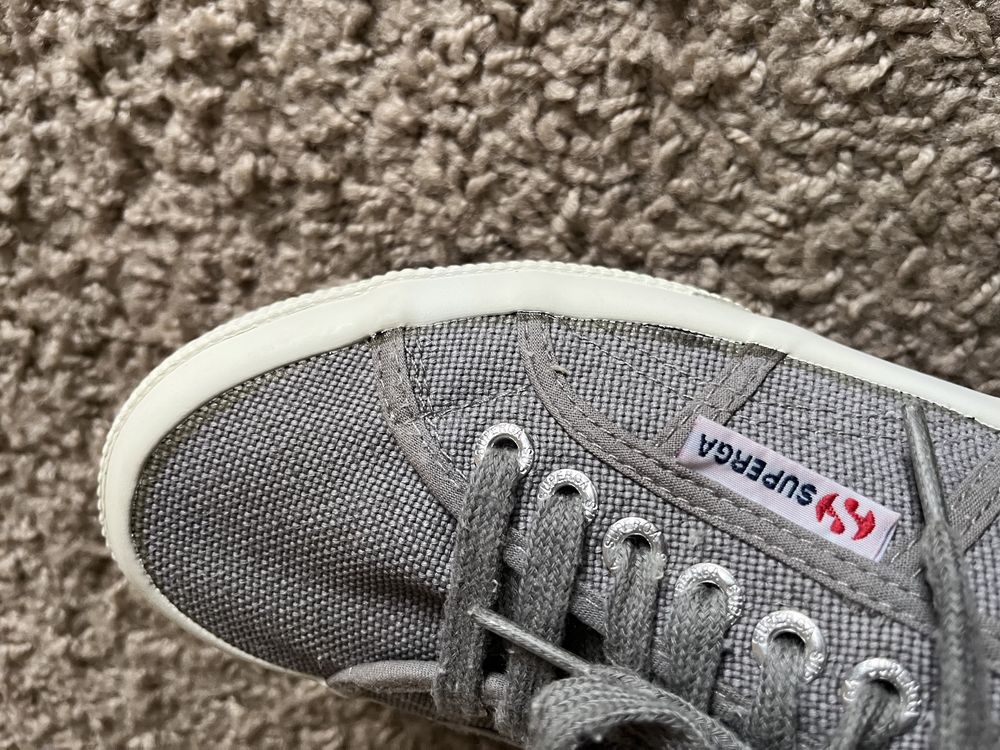 Superga 39 buty trampki tenisówki szare sneakersy