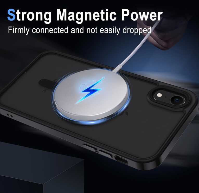 Etui na telefon komórkowy iPhone XR ze szkłem pancernym 9H