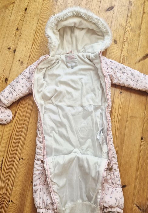 Kombinezon zimowy dla dziewczynki 98