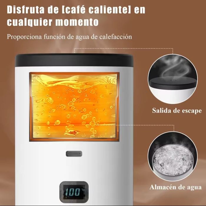 Máquina de café portátil a bateria