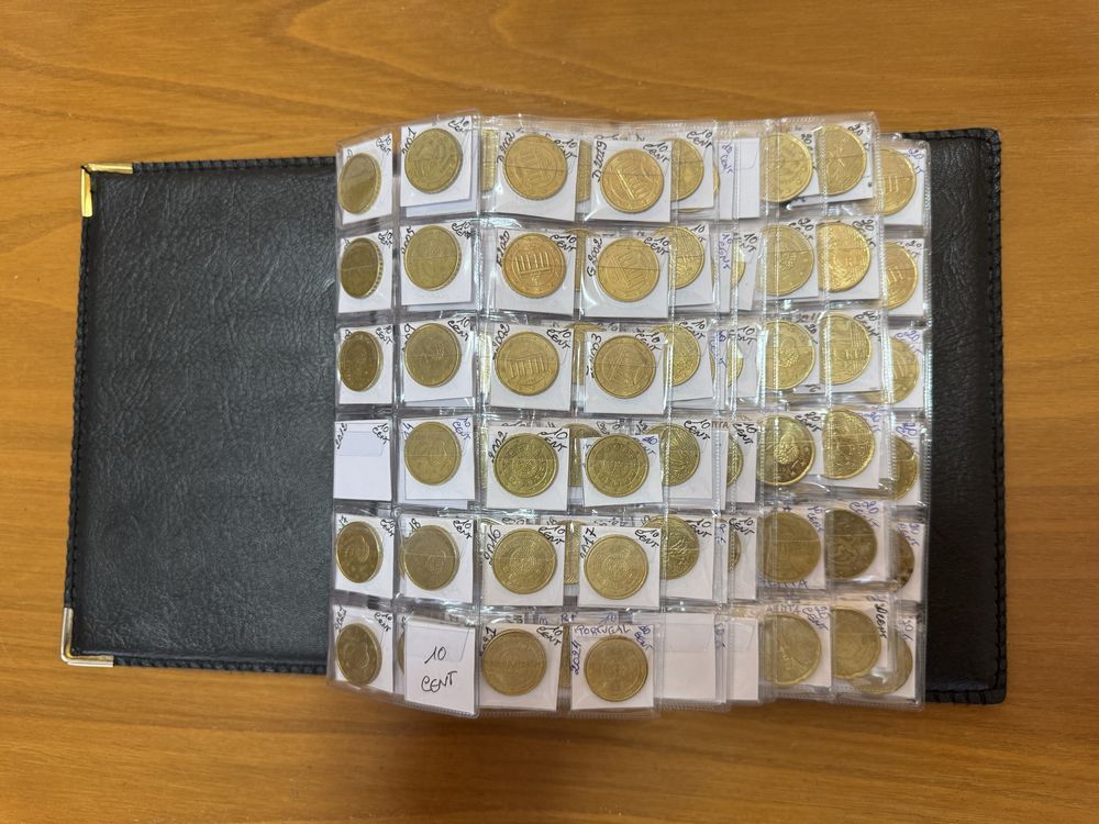 Moedas raras coleção