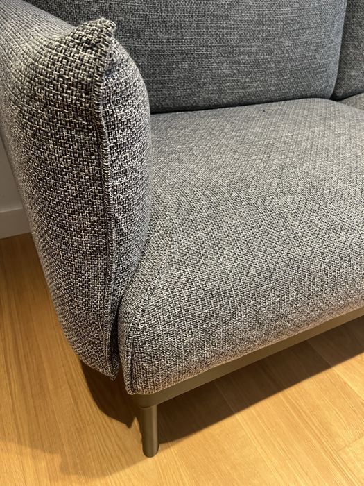 IKEA APPLARYD Sofa 3 osobowa Lejde szary czarny