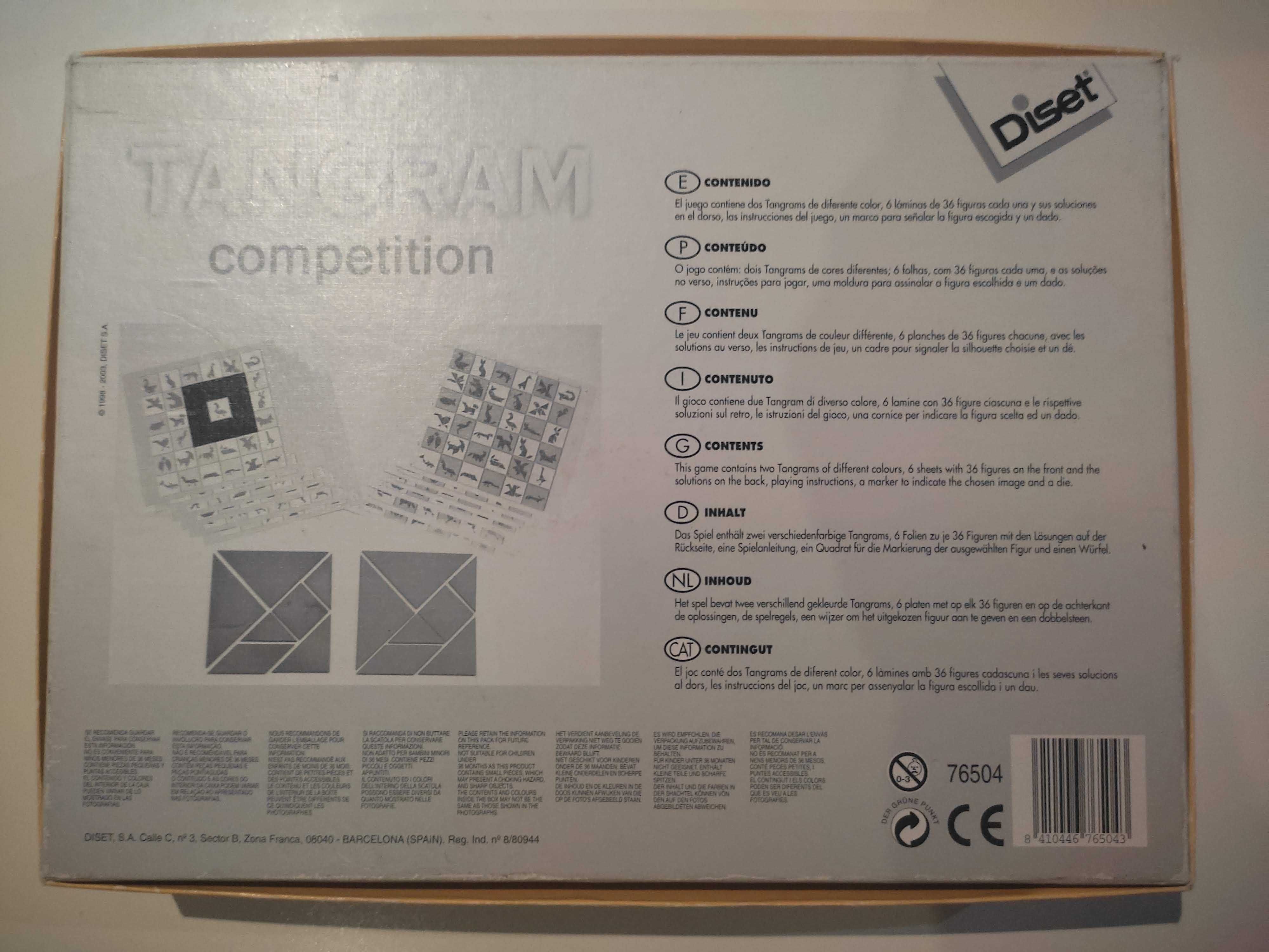 Jogo tangram competition