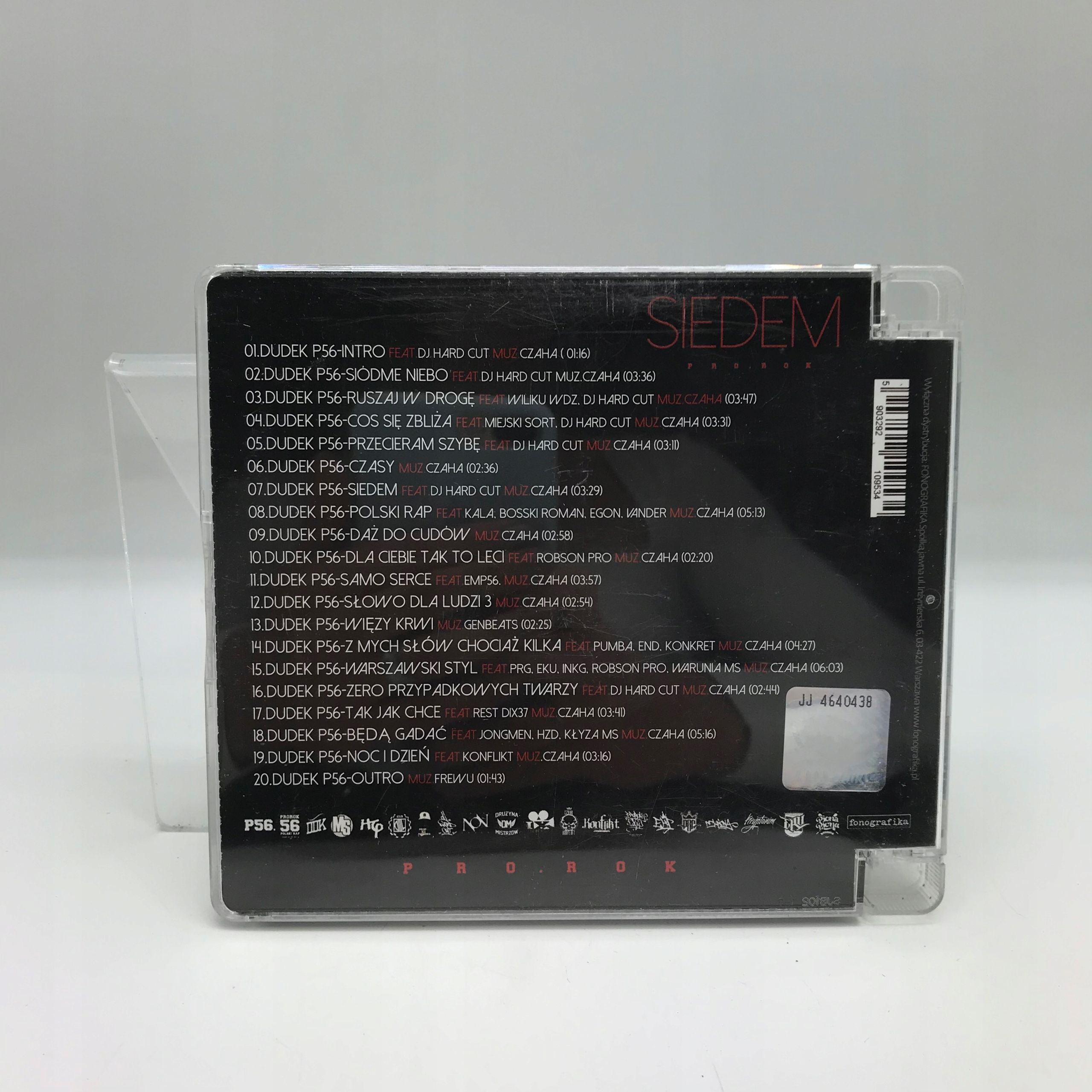 cd - dudek p56 - solo 7 polski rap