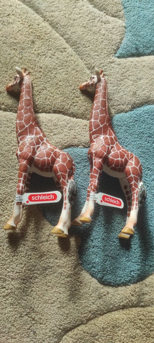 Жираф и Кенгуру с детёнышем Schleich оригинал