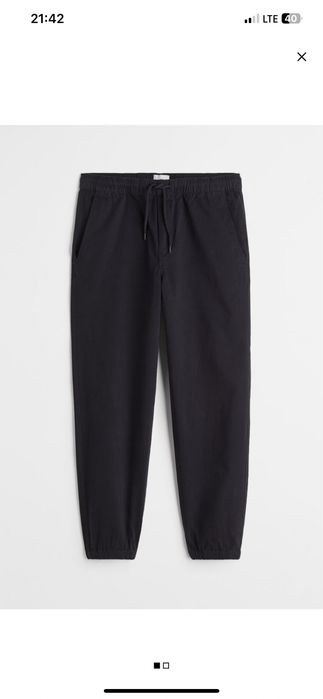 Бавовняні джогери H&M:М,S