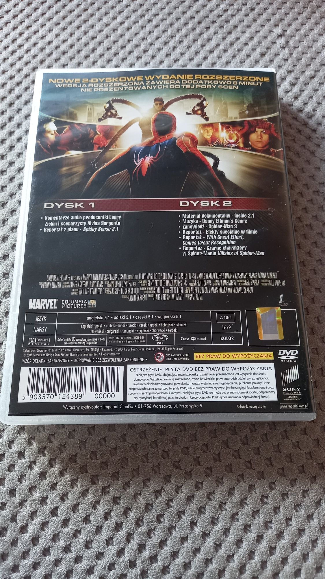 Spider-Man 2.1  2xdvd