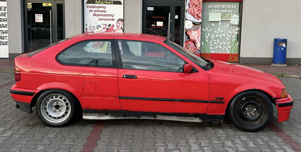BMW E36 1.8is 140KM M42B18 Gruz/Drift Skret Kubeł