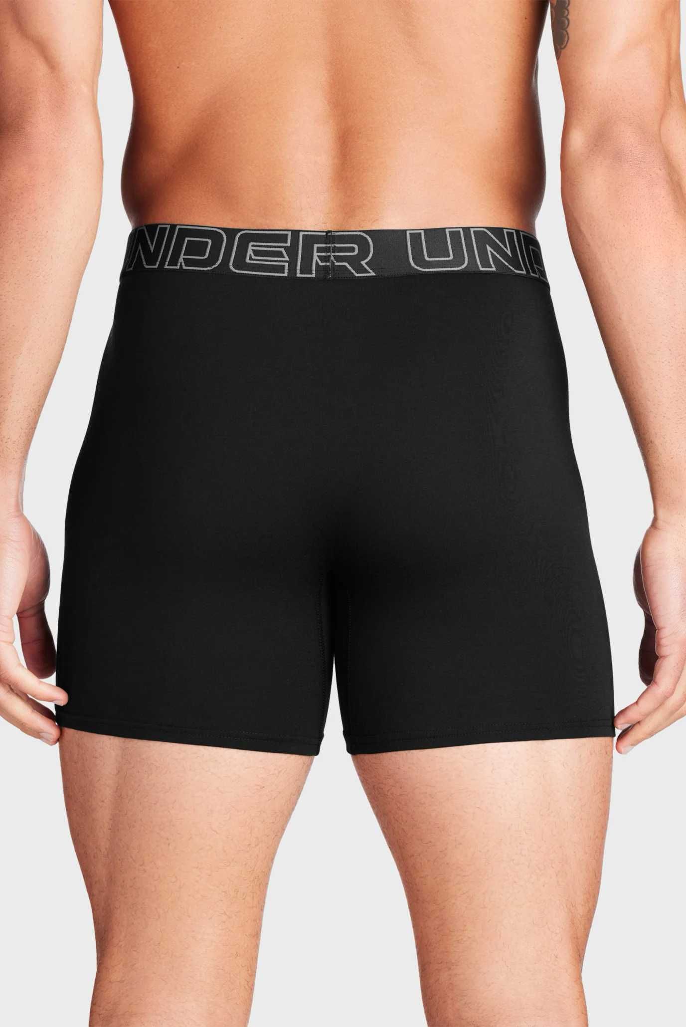 Труси-боксерки чоловічі Under Armour Ua M Perf Cotton 6In (1383889-001