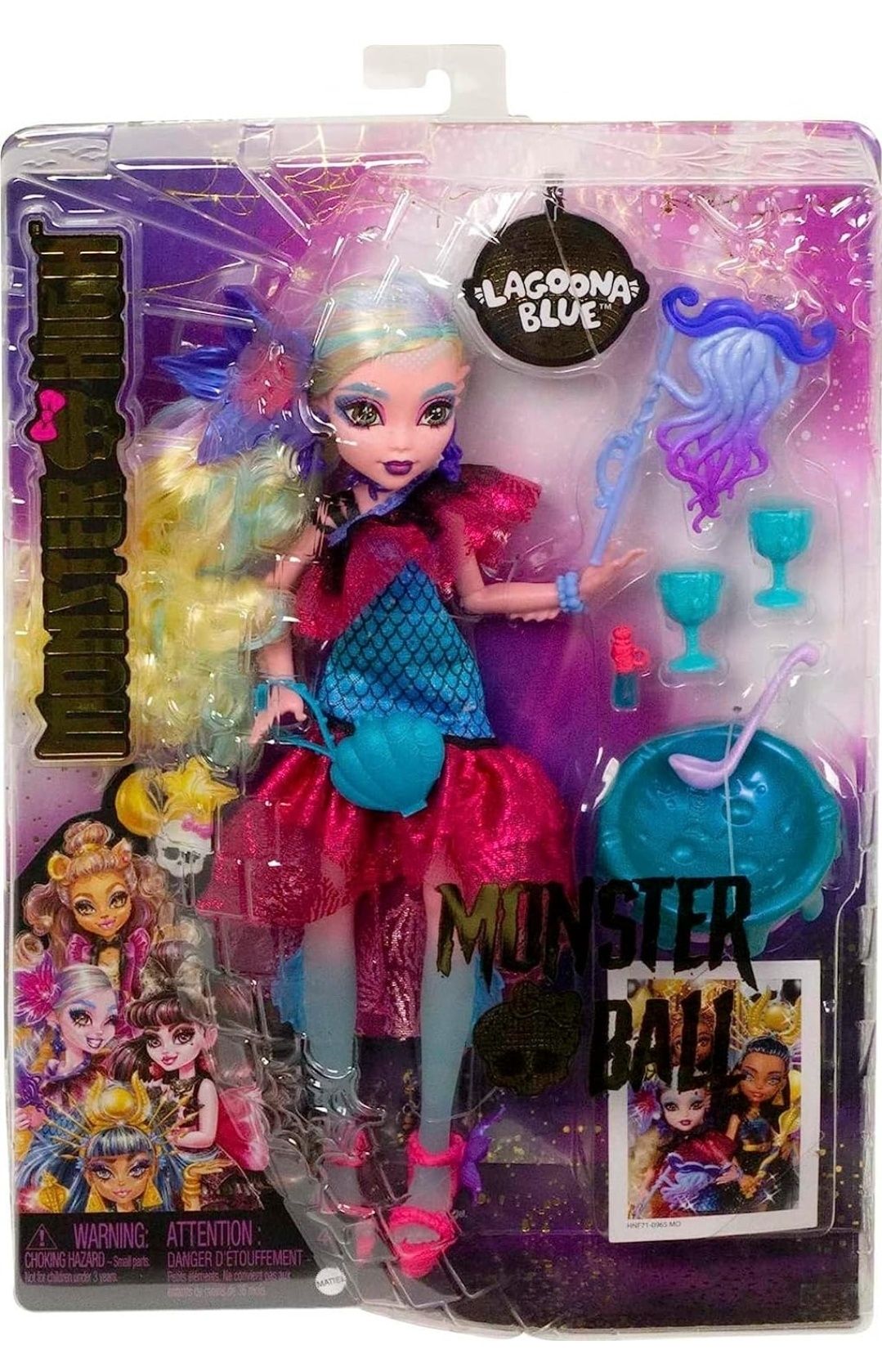лялька Monster High Lagoona Лагуна Cleo Клео Бал Монстрів Монстер Хай