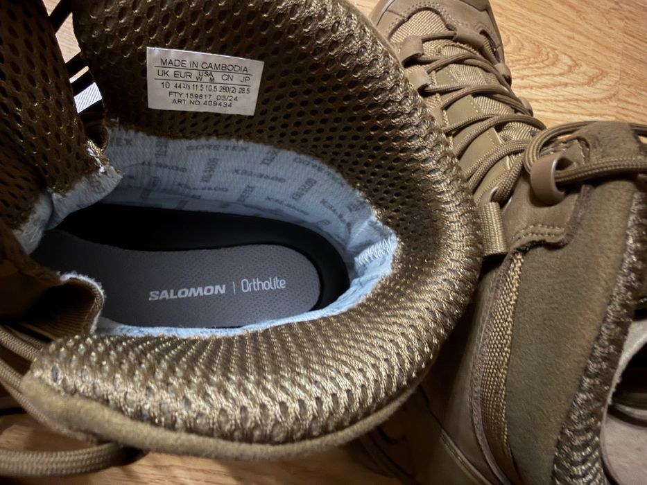 Тактичні черевики Salomon Quest 4D GTX Forces 2