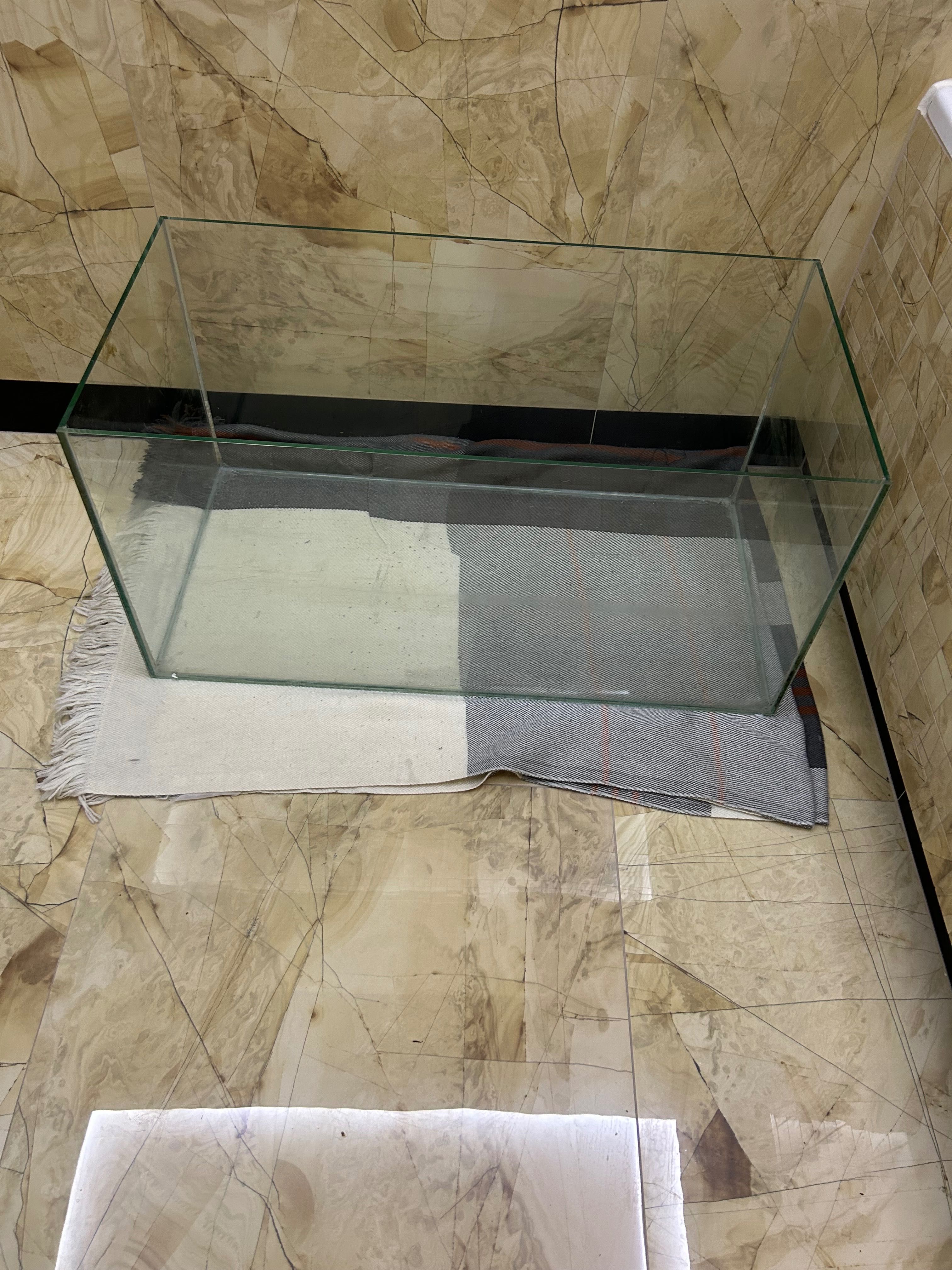 Duże akwarium 80x40x40 poj. 128 litrów