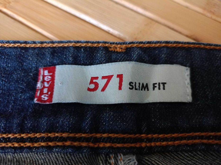 LEVI'S STRAUSS 571 SLIM FIT roz 30x32 J.Nowe Okazja