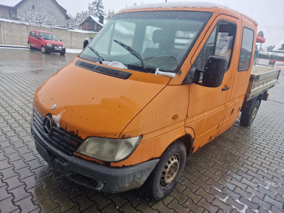 Sprinter 2.2 cdi 110 KM. Rok 2000. Doka, dubel, brygadówka.