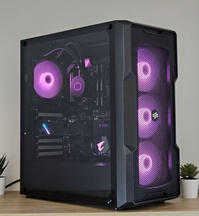 Komputer Gamingowy Ryzen 5, RX 5700 XT, 16GB RAM, SSD+HDD, RGB