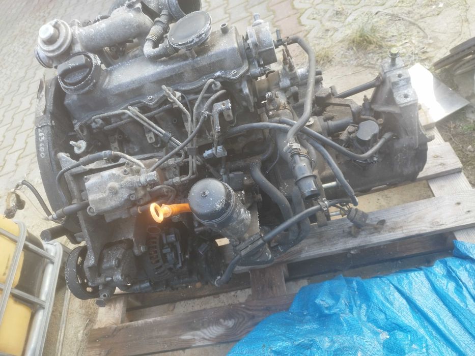 silnik ze skrzynią biegów 1.9TDI 110KM,