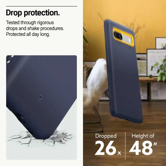 Чехол Caseology Nano Pop для Google Pixel 7a Blueberry Navy