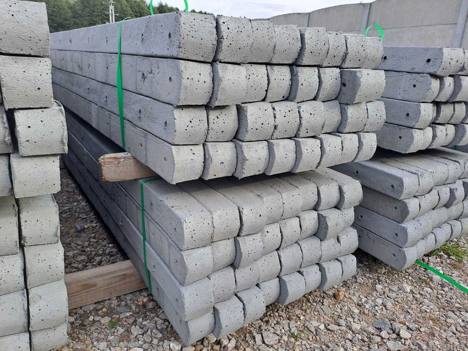 Słupki betonowe słupki do siatki słupki do drzewek słupki betonowe