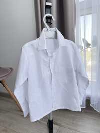 Белая классическая рубашка на мальчика