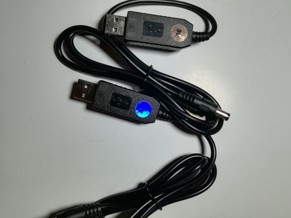 Є в наявності. Кабель-перетворювач з 5В до 12В.При опті знижка.