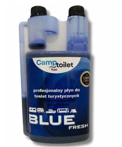 Profesjonalny płyn do toalet turystycznych chemicznych Camptoilet Blue