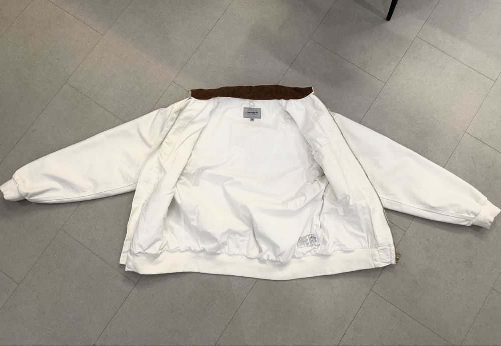 Carhartt WIP Santa Fe Jacket Wax White