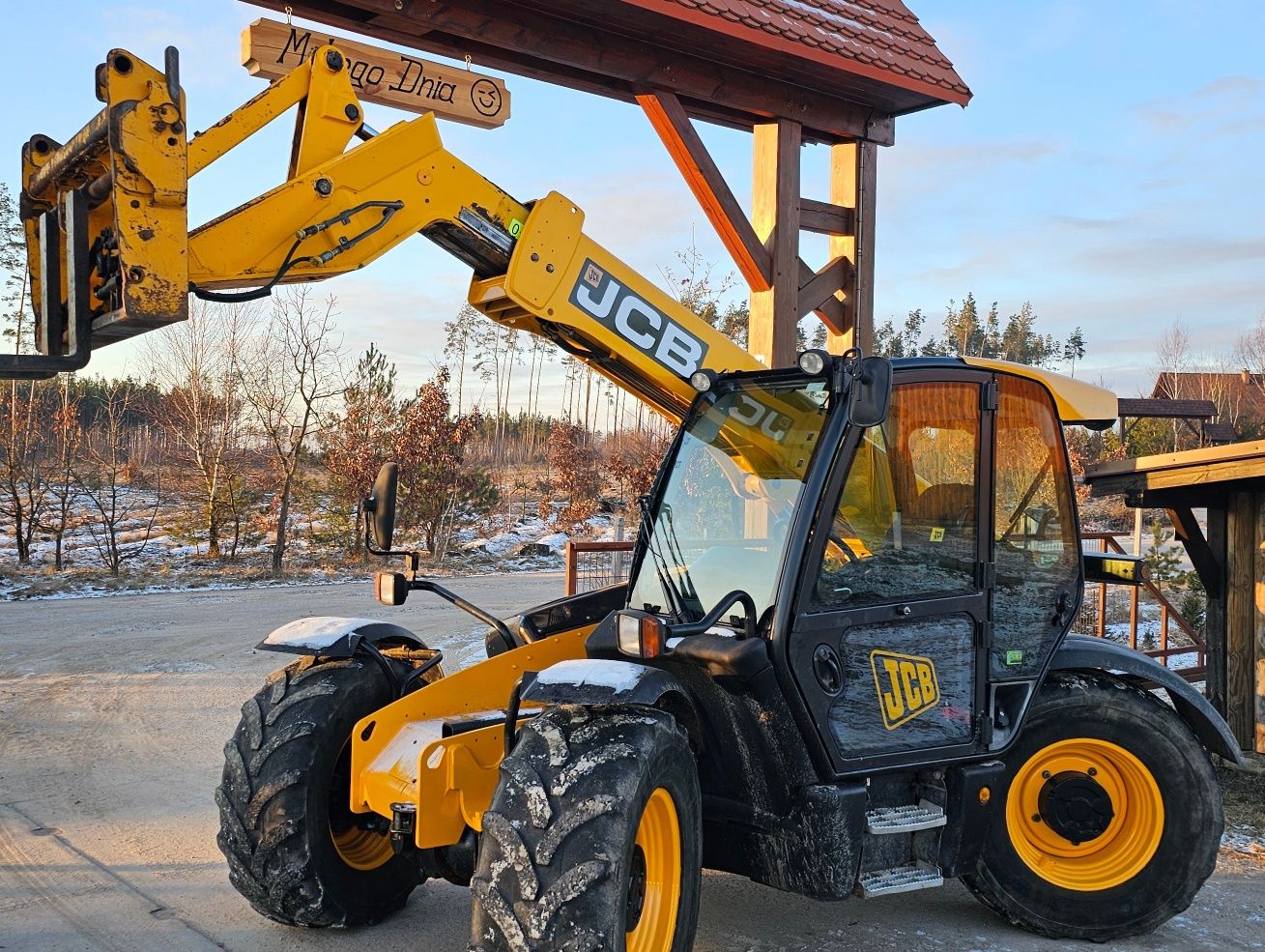 Ładowarka teleskopowa JCB 536-60 klima 08r. 120 kM Oryginał