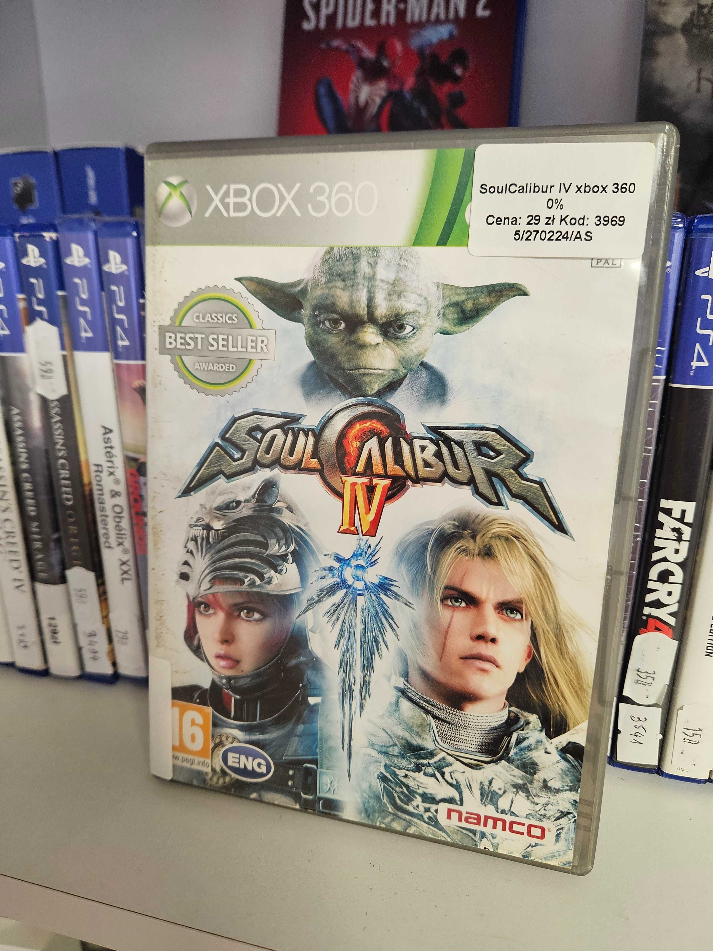 Solu Calibur 4 Xbox 360 - As Game & GSM - 3969