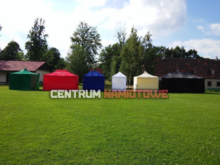 Namiot 3x6m handlowy, usługowy, imprezowy MOCNY 40kg!