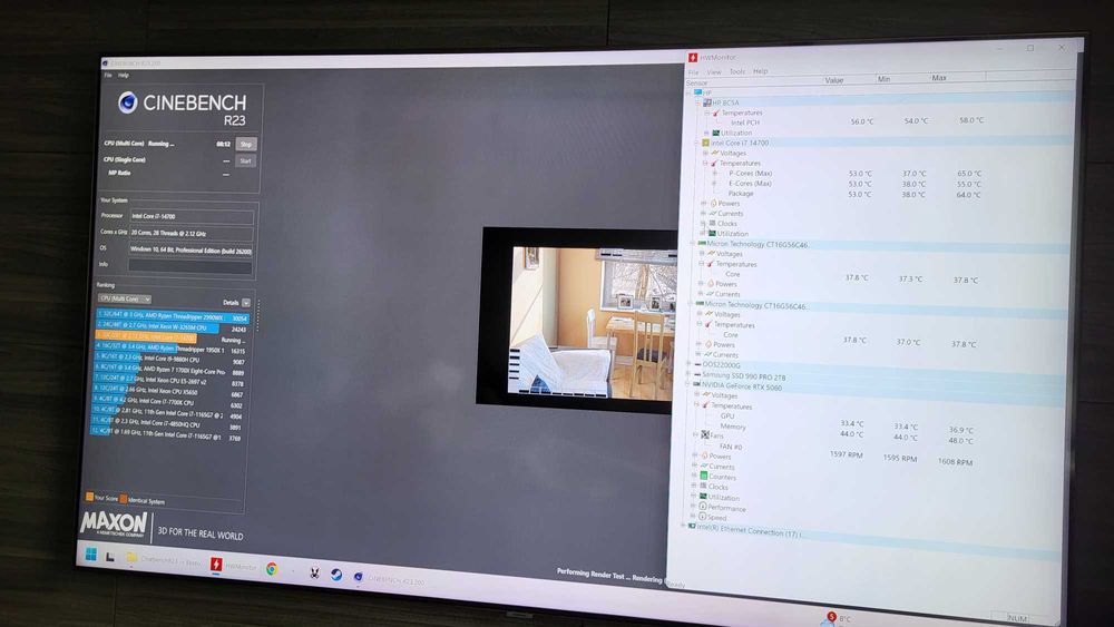 Komputer SFF i7-14700/32GB-DDR5/RTX5060/WiFi7/SDD-1TB - HP 400 G9 SFF