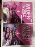 Manuais Cambridge School - Wider World 3 - Studentbook e Workbook.