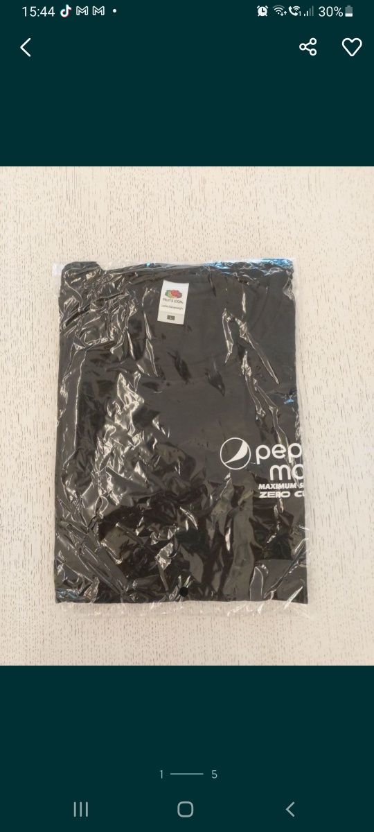 Nowa koszulka Pepsi rozm. L