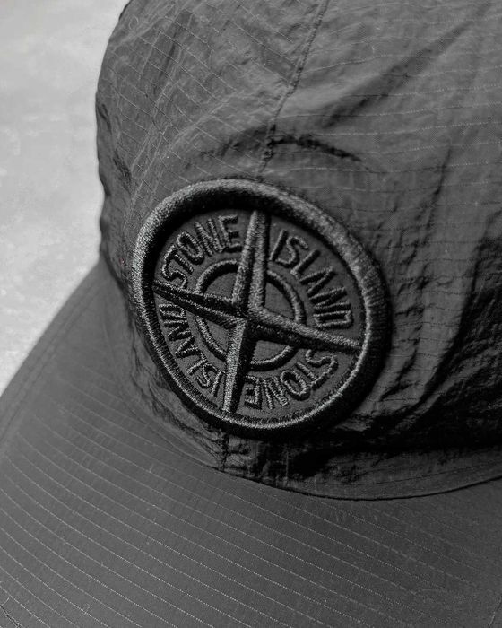 Кепка Stone Island 99876 Nylon Metal Cap Econyl Black SI0148-BK