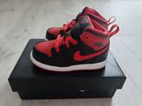 Оригінальні дитячі кросівки Jordan 1 Mid Alternate Bred Toddler Size 8