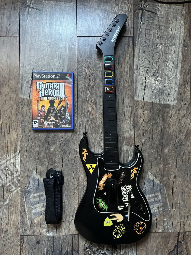 Gitara Guitar Hero Kramer PS2