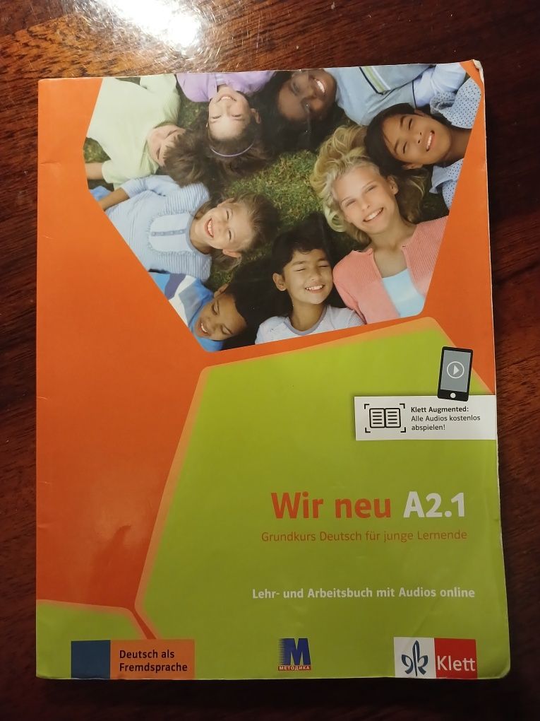 Книга німецька мова, Wir neu A2.1