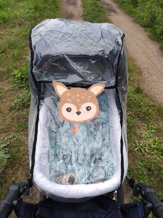 Klasyczny Wózek dziecięcy 4w1 VIKO RETRO chrom baza isofix