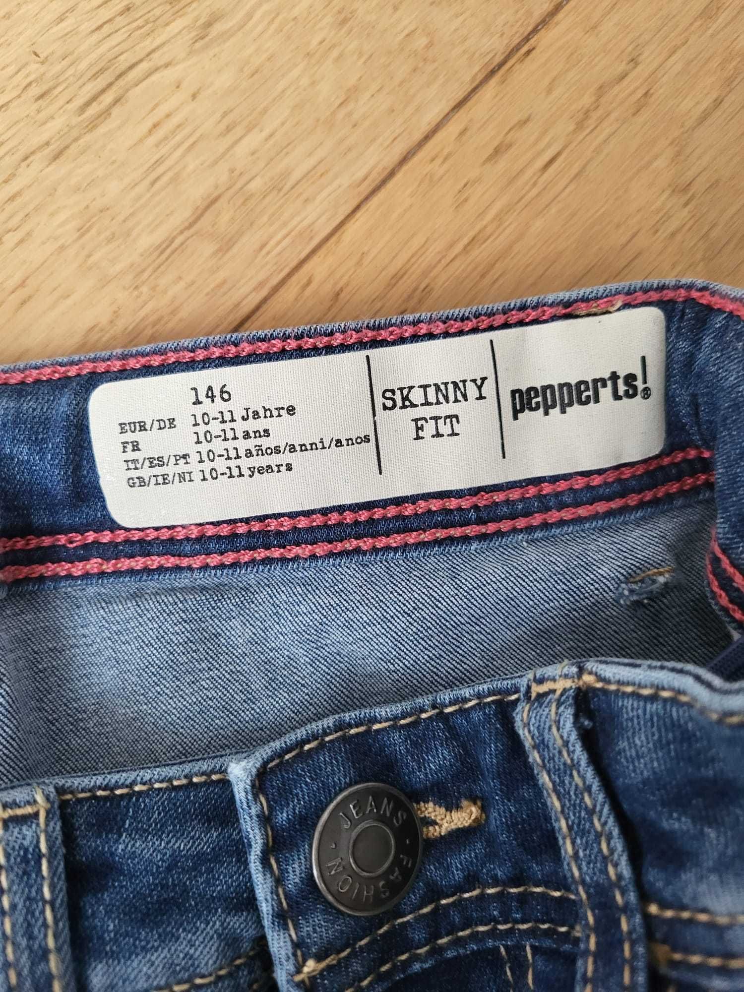 Spodnie Jeansy dla dziewczynki, Pepperts!, rozmiar 146