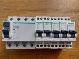 Interruptor schneider trifásico + disjuntores monofásicos - NOVOS