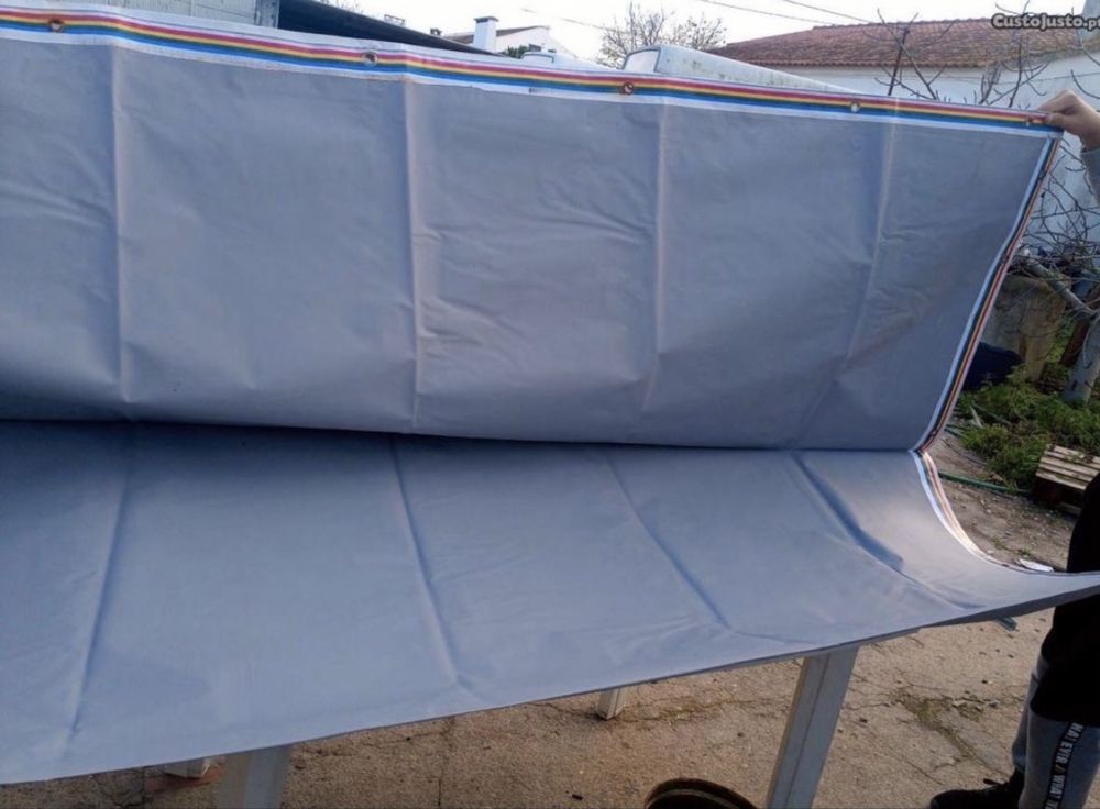 Lona impermeáveis utilizado para cobrir todo o tipo de material