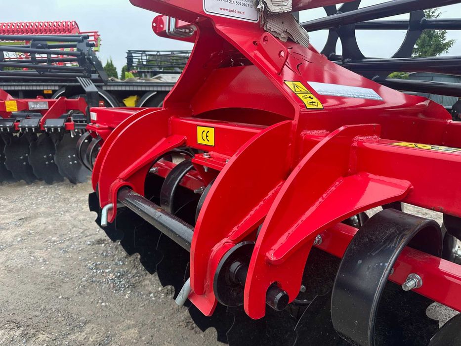 Brona talerzowa Agro Factory THOR BT 3M Ciężka Talerzówka Resor Fi 560