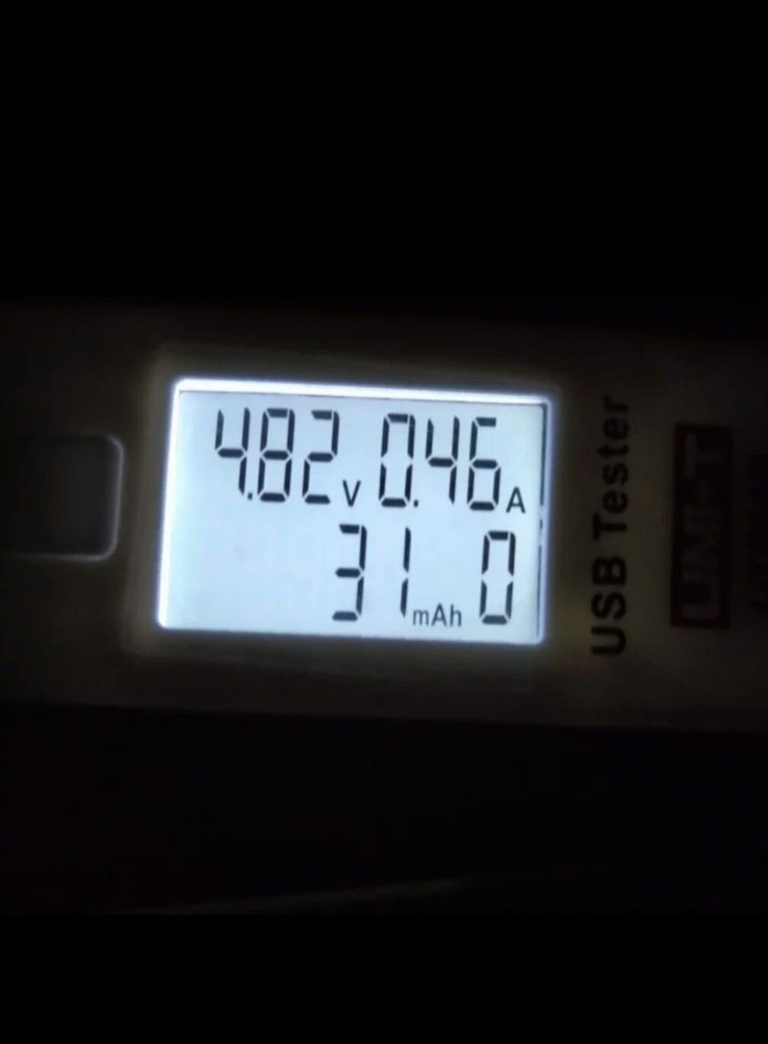 Тестер usb UNI-T UT658 ємності, струму, напруги, якості дроту - новий