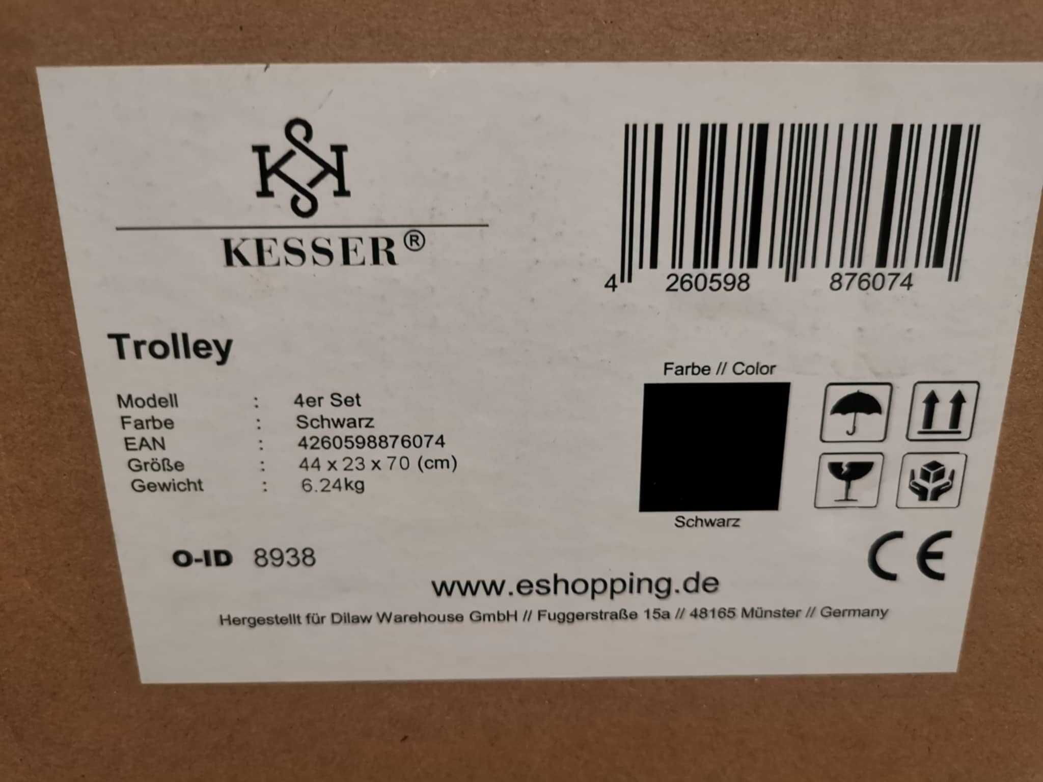 Zestaw walizek podroznych 4-czesciowych kesser
