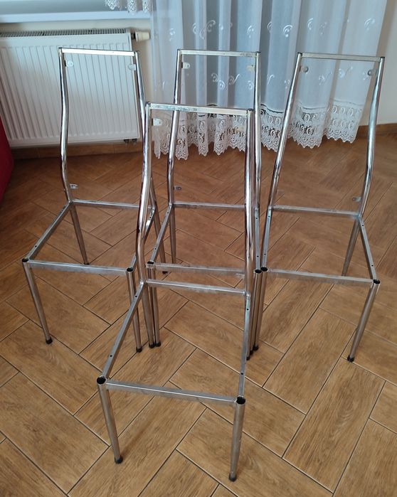 Rama krzesła kuchennego komplet 4 sztuki