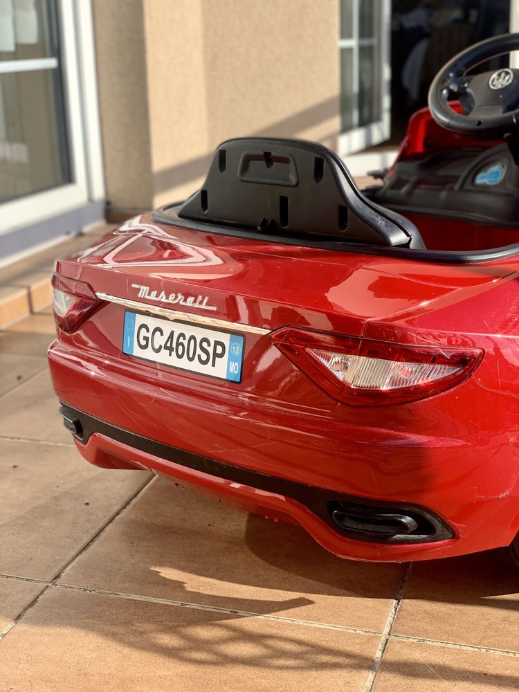 MASERATI - samochód na akumulator dla dzieci, dziecięcy